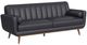 Elements International Horizon Pebble Navy Sofa-0