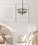 Cal® Lighting & Accessories Modica Distress Ivory Chandelier-1