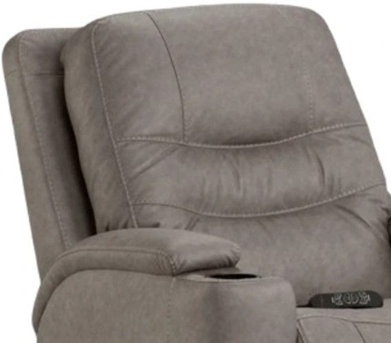 HomeStretch Turbo Gray Power Recliner-1