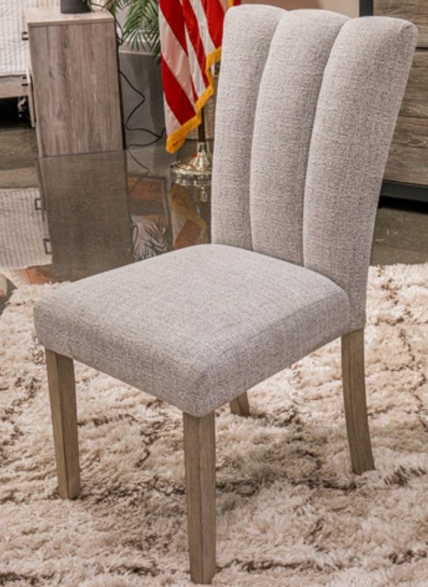 Signature Design by Ashley® Karmenton Bisque Side Chair-1