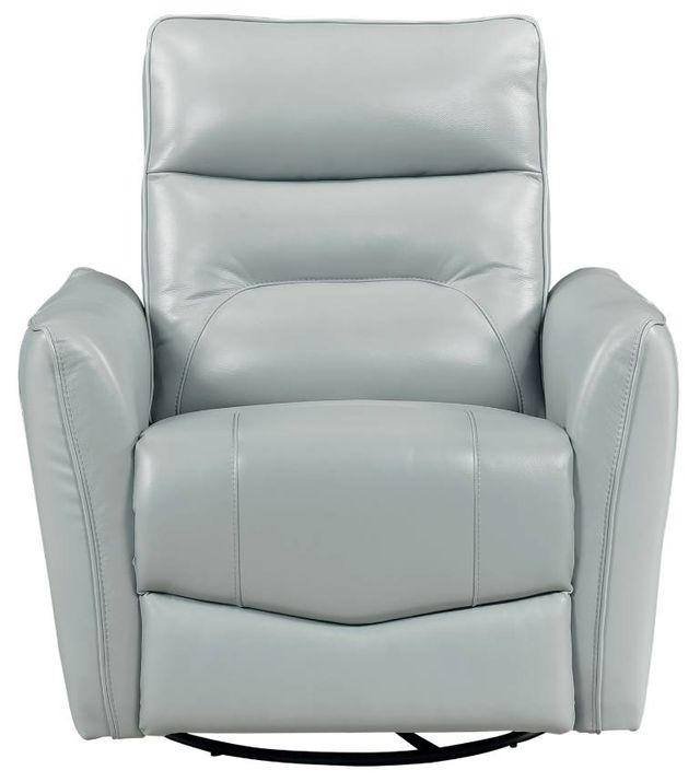 Homelegance® Thomas Aqua Manual Swivel Glider Reclining Chair-2