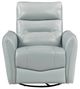 Homelegance® Thomas Aqua Manual Swivel Glider Reclining Chair-2