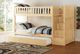 Homelegance® Bartly Natural Youth Twin/Twin Step Bunk Bed with Twin Trundle-1