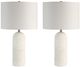 Renwil® Everren Dorato 2-Piece Off-White Table Lamp-0