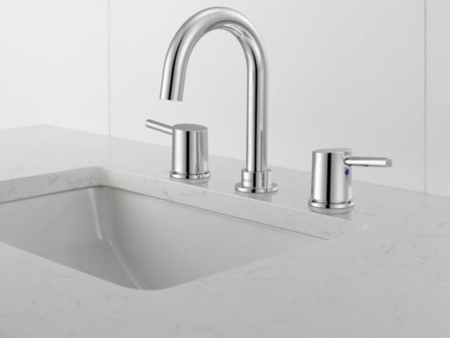Peerless Precept® Chrome 2-Handle Widespread Bath Faucet-1