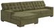 Signature Design by Ashley® Chalcombe 2-Piece Olive Left Arm Facing Sectional and Chaise-0