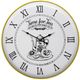 YHD Time for Tea Black/White Wall Clock-0