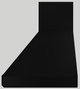 Vent-A-Hood® 54" Black Wall Hood-1