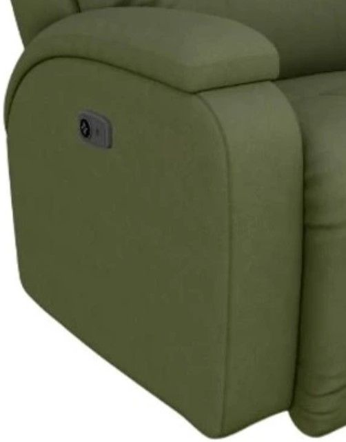 Best® Home Furnishings Customizable Maverly Leather Power Space Saver Recliner with Heat, Massage and Power Tilt Headrest-4