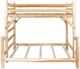 Best Craft Furniture W51 White Cedar Youth Twin/Full Bunk Bed-0