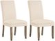 Bassett Mirror Colby Parsons 2-Piece White Chair-0