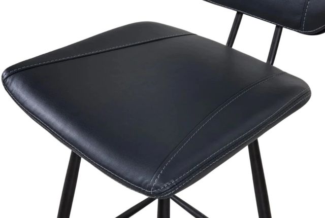 Modus Furniture Crossroads Vinson Cobalt Swivel Bar Stool-4