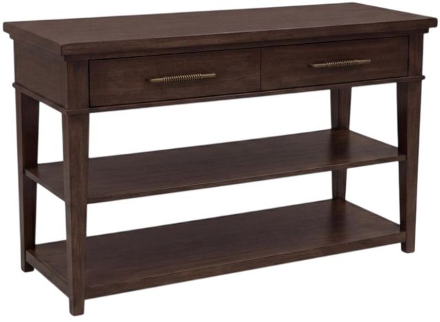 Legacy Classic Reflections Dark Roast Sofa Table-0