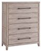 American WoodCrafters Aurora 5-Piece Whitewash Queen Panel Bedroom Set-3