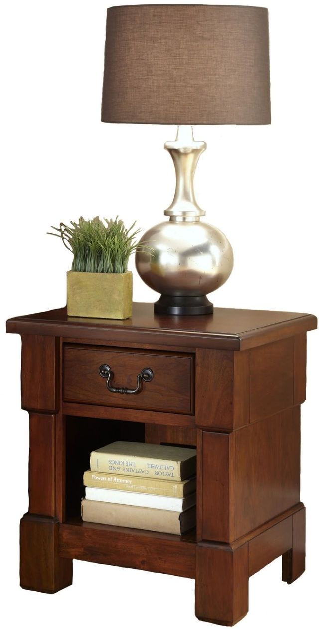 homestyles® Aspen Brown Nightstand-0
