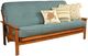 Kodiak Furniture Monterey Linen Aqua/Barbados Full Futon with Mattress-0