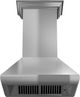 ZLINE 42" Stainless Steel Professional Convertible Vent Wall Mount Range Hood with Crown Molding-4