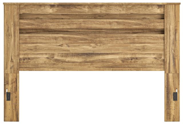 Signature Design by Ashley® Maystonna Brown King Panel Headboard-0