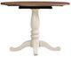 Signature Design by Ashley® Mellintine Brown Dining Table with Antique White Base-2