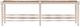 Furniture Classics Reed Brown/Cream Bench-1