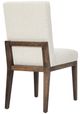 Artisan & Post by Vaughan-Bassett Dovetail Aged Gray/Oatmeal Upholstered Dining Side Chair-1