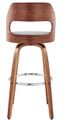 Armen Living Julius Gray 30" Bar Stool-2