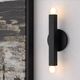 Renwil®  Essie Matte Black Wall Sconce-3
