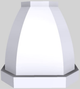 Vent-A-Hood® Designer Series 48" White Island Range Hood-2