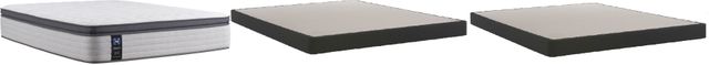 Sealy® Posturepedic® Spring Garner II Innerspring Soft Euro Pillow Top King Mattress and Foundation Set-0
