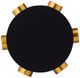 TOV Furniture Rockstar Gold Side Table-1