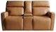 Liberty Furniture Chase Oslo Antelope Triple Power Zero Gravity Reclining Loveseat with Console-0