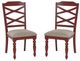 Powell® Trimble 5-Piece Beige/Brown/Red Dining Set-5