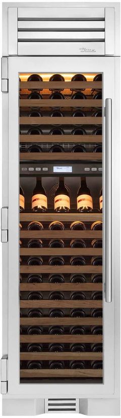 True® 24" Stainless Glass Wine Column