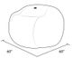 CordaRoy's® Original Moss Chenille King Bean Bag Chair-1