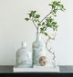 A & B Home Black/White Svirla Vase Swirl-3