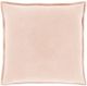 Surya Cotton Velvet Peach 22"x22" Pillow Shell-0