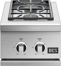 DCS Series 9 14" Stainless Steel Liquid Propane Double Side Burner