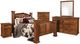Horizon Home® Estancia 5-Piece Brown Queen Bedroom Set-0
