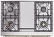 Ilve® Nostalgie II Series 40" Glossy Black Pro Style Dual Fuel Range-2