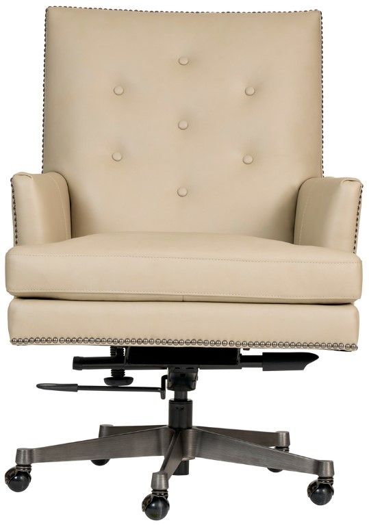aspenhome® Reese Ardent Dove Executive Chair-1