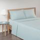Olliix by True North by Sleep Philosophy Aqua Dots Full Cozy 100% Cotton Flannel Printed Sheet Set-3