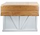 American Heartland Manufacturing Rustic Shutter Door Kitchen Island with Flip-Up Top-4