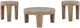 Signature Design by Ashley® Guystone 3-Piece Light Brown Occasional Table Set-0