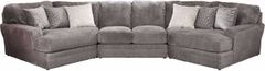 Jackson Furniture Mammoth 3-Piece Smoke Sectional Sofa