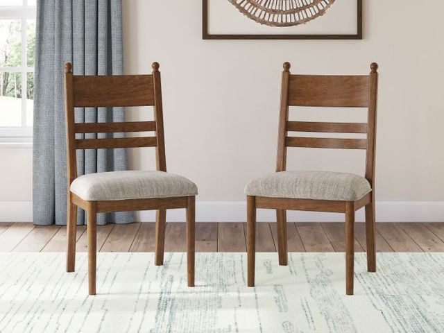 Signature Design by Ashley® Chadworth Brown Dining Upholstered Side Chair-1