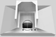 Vent-A-Hood® 42" White Euro-Style Wall Mounted Range Hood-2