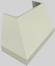 Vent-A-Hood® Designer Series 48" Biscuit Wall Mounted Range Hood-4