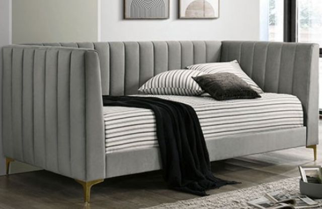 Furniture of America® Neoma Light Gray Twin Daybed-0
