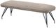 Coaster® Dodson Taupe Upholstered Dining Bench-2
