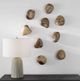 Uttermost® Pebbles 9-Piece Natural Blonde Wall Decor Set-1